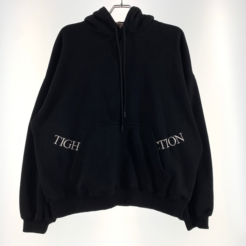 【中古品】【メンズ】 TIGHTBOOTH タイトブース STRAIGHT UP HOODIE ストレート アップ フーディ トップス プルオーバーパーカー 142-260716-ko-06-tei サイズ：M カラー：ブラック 万代Net店