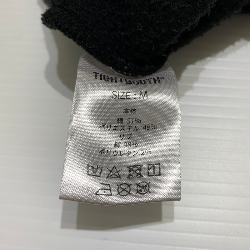 【中古品】【メンズ】 TIGHTBOOTH タイトブース STRAIGHT UP HOODIE ストレート アップ フーディ トップス プルオーバーパーカー 142-260716-ko-06-tei サイズ：M カラー：ブラック 万代Net店