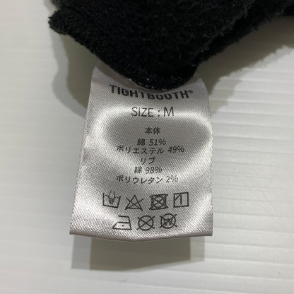 【中古品】【メンズ】 TIGHTBOOTH タイトブース STRAIGHT UP HOODIE ストレート アップ フーディ トップス プルオーバーパーカー 142-260716-ko-06-tei サイズ：M カラー：ブラック 万代Net店