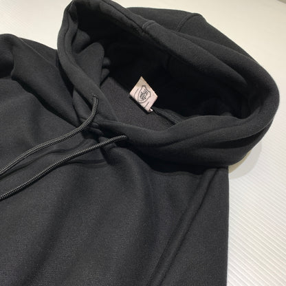 【中古品】【メンズ】 TIGHTBOOTH タイトブース STRAIGHT UP HOODIE ストレート アップ フーディ トップス プルオーバーパーカー 142-260716-ko-06-tei サイズ：M カラー：ブラック 万代Net店
