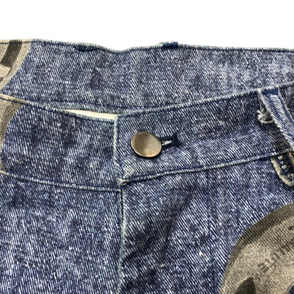 【現状渡し品】【メンズ】 SALUTE サルーテ HORSESHOE PATTERN DENIM PANTS 蹄鉄柄 デニム パンツ ボトムス 153-260730-sa-17-tei サイズ：S カラー：インディゴ 万代Net店