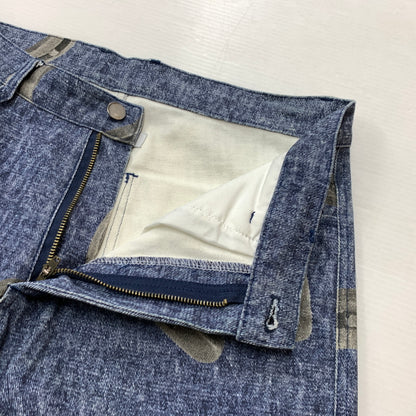 【現状渡し品】【メンズ】 SALUTE サルーテ HORSESHOE PATTERN DENIM PANTS 蹄鉄柄 デニム パンツ ボトムス 153-260730-sa-17-tei サイズ：S カラー：インディゴ 万代Net店