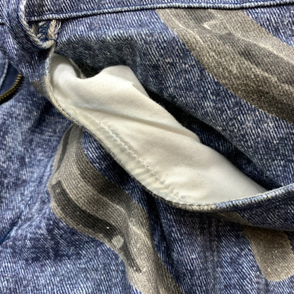 【現状渡し品】【メンズ】 SALUTE サルーテ HORSESHOE PATTERN DENIM PANTS 蹄鉄柄 デニム パンツ ボトムス 153-260730-sa-17-tei サイズ：S カラー：インディゴ 万代Net店