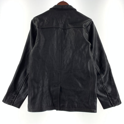 【中古品】【メンズ】 WESTRIDE CYCLE TOGS ウエストライドサイクルトグス GOAT SKIN TAILORED JACKET ゴートスキン テーラードジャケット アウター レザージャケット 145-260716-ko-12-tei サイズ：36 カラー：ブラック 万代Net店
