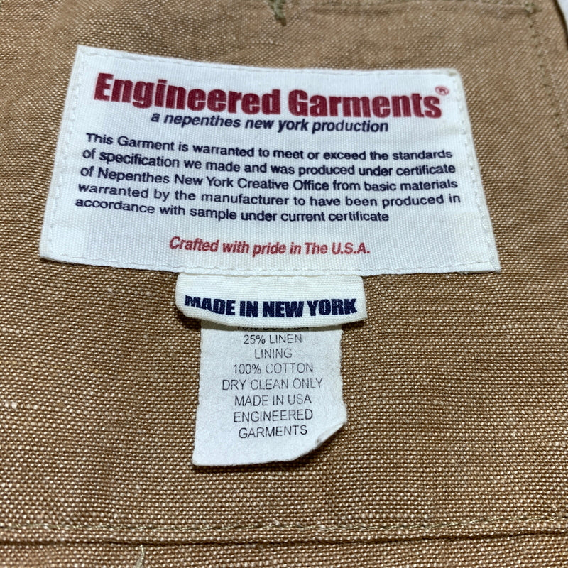 【中古品】【メンズ】 ENGINEERED GARMENTS エンジニアガーメンツ BEDFORD JACKET ベッドフォードジャケット ライトアウター 140-260716-ko-10-tei サイズ：XS カラー：ベージュ 万代Net店