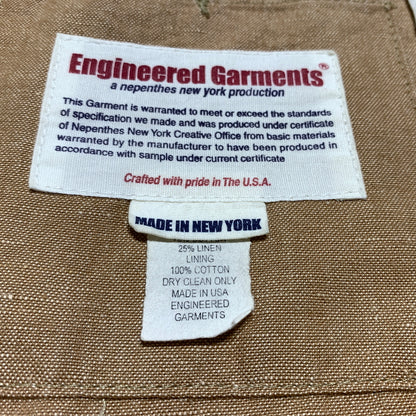 【中古品】【メンズ】 ENGINEERED GARMENTS エンジニアガーメンツ BEDFORD JACKET ベッドフォードジャケット ライトアウター 140-260716-ko-10-tei サイズ：XS カラー：ベージュ 万代Net店