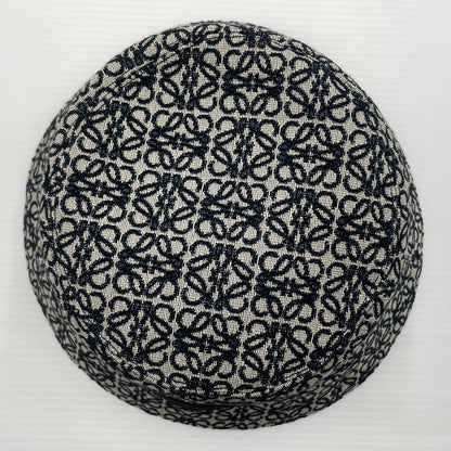 【中古品】【メンズ】 LOEWE ロエベ ANAGRAM JACQUARD BUCKET HAT K820HB1X07 アナグラムジャガード バケットハット 帽子 183-260720-ss-01-tei サイズ：59 カラー：ネイビー 万代Net店