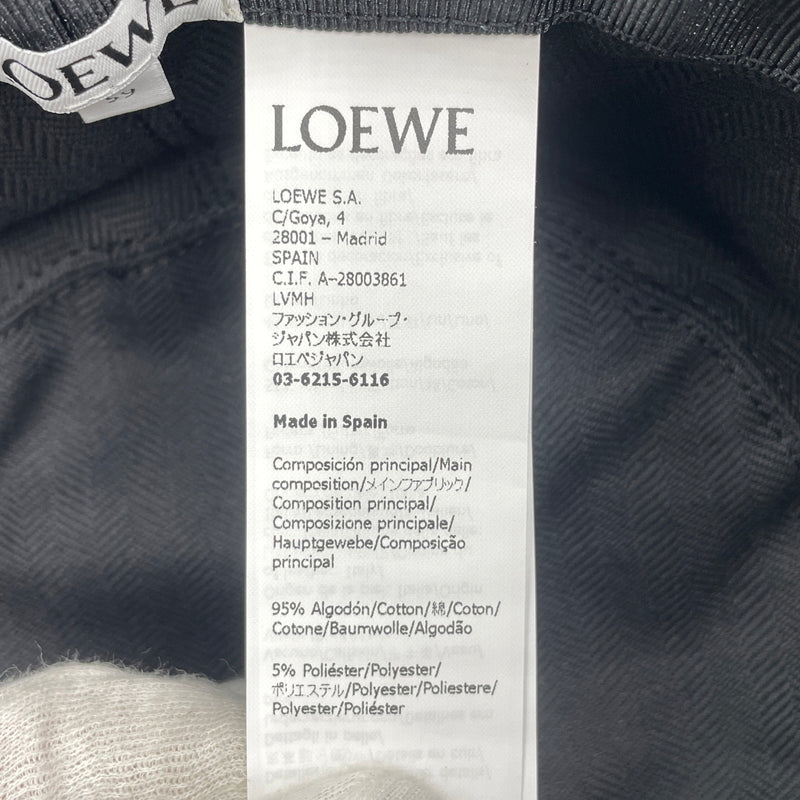 【中古品】【メンズ】 LOEWE ロエベ ANAGRAM JACQUARD BUCKET HAT K820HB1X07 アナグラムジャガード バケットハット 帽子 183-260720-ss-01-tei サイズ：59 カラー：ネイビー 万代Net店