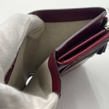 【中古品】【メンズ】 JIMMY CHOO ジミーチュウ LOGO FRONT BI-FOLD WALLET ロゴフロント バイフォールド ウォレット 二つ折り財布 181-260720-ss-02-tei カラー：ブラック 万代Net店