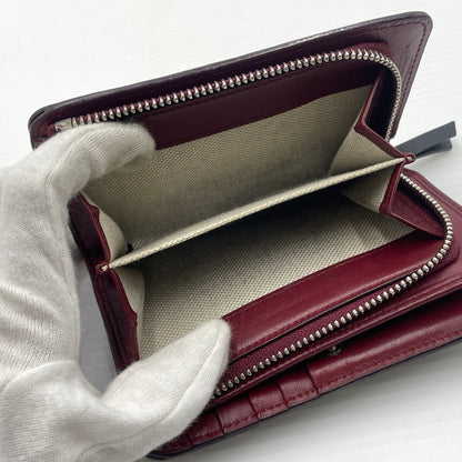【中古品】【メンズ】 JIMMY CHOO ジミーチュウ LOGO FRONT BI-FOLD WALLET ロゴフロント バイフォールド ウォレット 二つ折り財布 181-260720-ss-02-tei カラー：ブラック 万代Net店