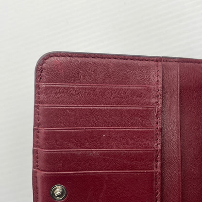 【中古品】【メンズ】 JIMMY CHOO ジミーチュウ LOGO FRONT BI-FOLD WALLET ロゴフロント バイフォールド ウォレット 二つ折り財布 181-260720-ss-02-tei カラー：ブラック 万代Net店