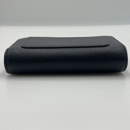 【中古品】【メンズ】 JIMMY CHOO ジミーチュウ LOGO FRONT BI-FOLD WALLET ロゴフロント バイフォールド ウォレット 二つ折り財布 181-260720-ss-02-tei カラー：ブラック 万代Net店