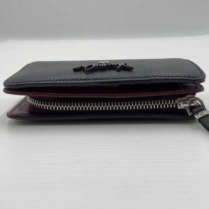 【中古品】【メンズ】 JIMMY CHOO ジミーチュウ LOGO FRONT BI-FOLD WALLET ロゴフロント バイフォールド ウォレット 二つ折り財布 181-260720-ss-02-tei カラー：ブラック 万代Net店