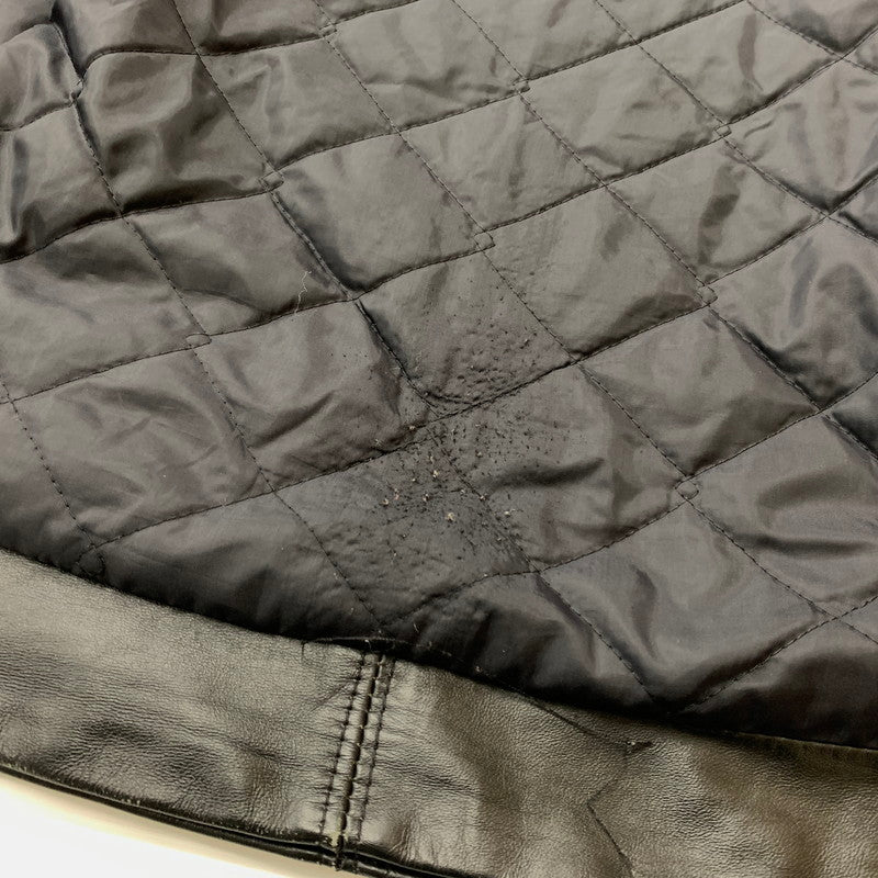 【現状渡し品】【メンズ】 HARLEY-DAVIDSON ハーレーダビッドソン LEATHER RIDERS JACKET レザー ライダース ジャケット アウター 145-260716-sa-04-tei サイズ：XL カラー：ブラック 万代Net店