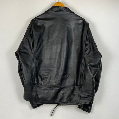 【現状渡し品】【メンズ】 HARLEY-DAVIDSON ハーレーダビッドソン LEATHER RIDERS JACKET レザー ライダース ジャケット アウター 145-260716-sa-04-tei サイズ：XL カラー：ブラック 万代Net店