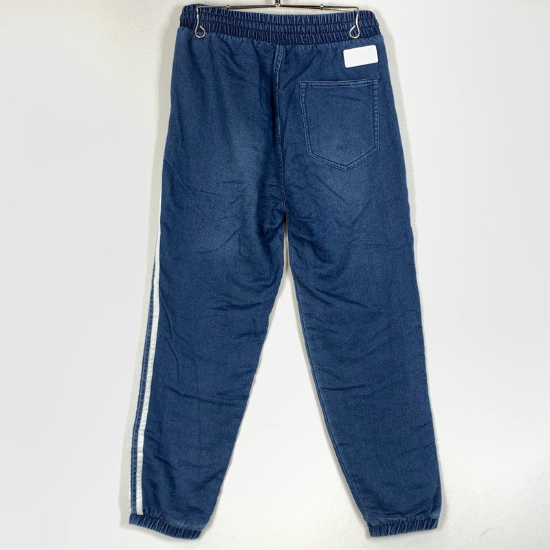 【中古品】【メンズ】 ADIDAS アディダス FRENCH TERRY DENIM AJ7732 フレンチ テリー デニム ボトムス スウェット パンツ 159-260716-sa-01-tei サイズ：M カラー：インディゴ 万代Net店