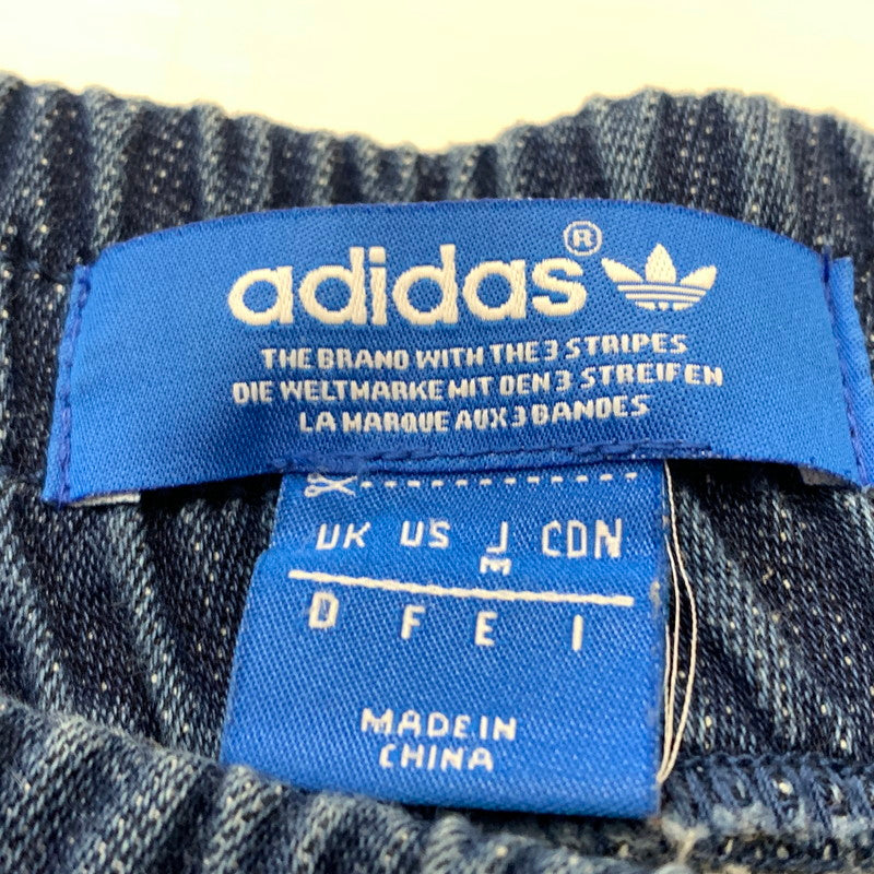 【中古品】【メンズ】 ADIDAS アディダス FRENCH TERRY DENIM AJ7732 フレンチ テリー デニム ボトムス スウェット パンツ 159-260716-sa-01-tei サイズ：M カラー：インディゴ 万代Net店