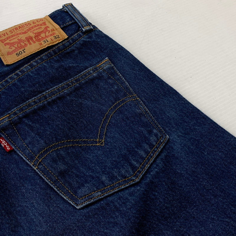 【中古品】【メンズ】 LEVIS リーバイス DENIM PANTS 501 00501-0000 トップボタン 4985 デニム パンツ ボトムス ジーンズ 156-260716-sa-02-tei サイズ：31 カラー：インディゴ 万代Net店