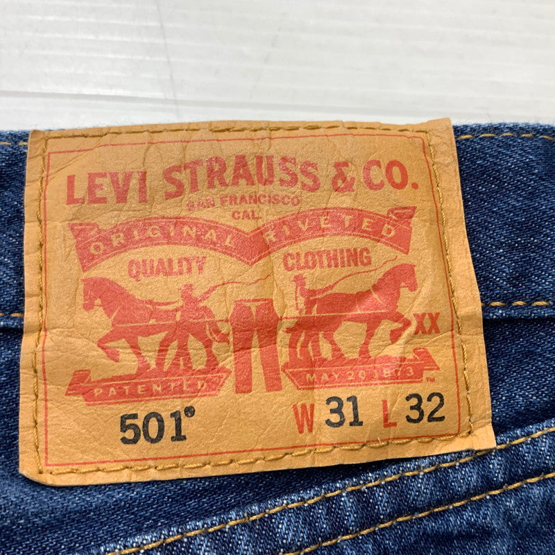 【中古品】【メンズ】 LEVIS リーバイス DENIM PANTS 501 00501-0000 トップボタン 4985 デニム パンツ ボトムス ジーンズ 156-260716-sa-02-tei サイズ：31 カラー：インディゴ 万代Net店