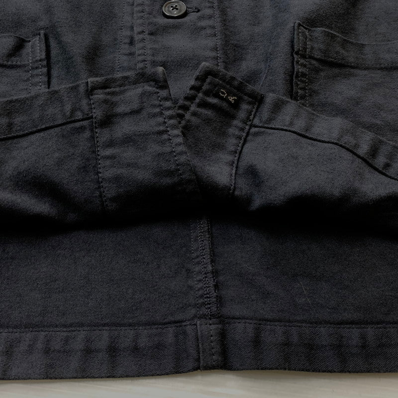 【中古品】【メンズ】 PORTER CLASSIC ポーター クラシック MOLESKIN JACKET モールスキン ジャケット 140-260716-sa-10-tei サイズ：L カラー：ブラック 万代Net店
