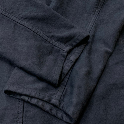 【中古品】【メンズ】 PORTER CLASSIC ポーター クラシック MOLESKIN JACKET モールスキン ジャケット 140-260716-sa-10-tei サイズ：L カラー：ブラック 万代Net店