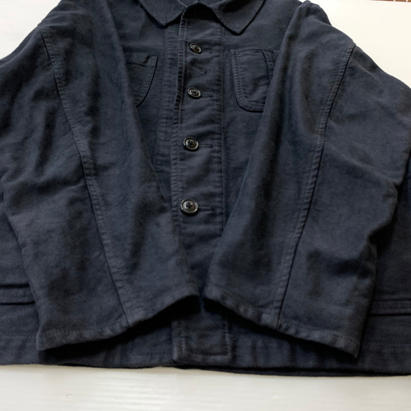 【中古品】【メンズ】 PORTER CLASSIC ポーター クラシック MOLESKIN JACKET モールスキン ジャケット 140-260716-sa-10-tei サイズ：L カラー：ブラック 万代Net店