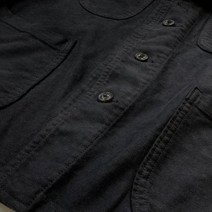 【中古品】【メンズ】 PORTER CLASSIC ポーター クラシック MOLESKIN JACKET モールスキン ジャケット 140-260716-sa-10-tei サイズ：L カラー：ブラック 万代Net店