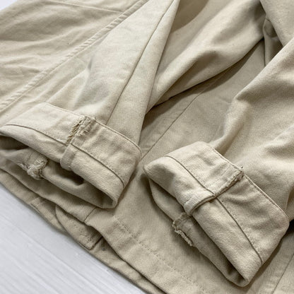 【中古品】【メンズ】 ARCH アーチ SAPPORO BRITISH WORK JACKET サッポロ ブリティッシュ ワーク ジャケット アウター 140-260716-sa-09-tei サイズ：L カラー：アイボリー 万代Net店