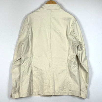 【中古品】【メンズ】 ARCH アーチ SAPPORO BRITISH WORK JACKET サッポロ ブリティッシュ ワーク ジャケット アウター 140-260716-sa-09-tei サイズ：L カラー：アイボリー 万代Net店