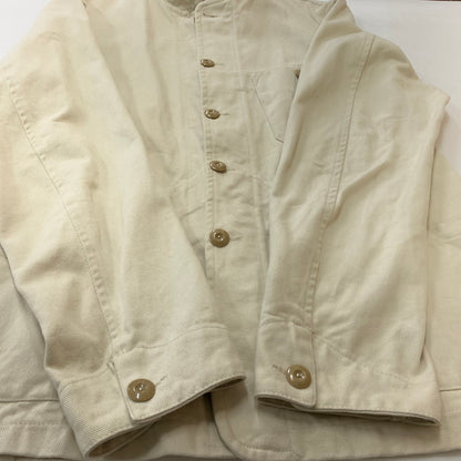 【中古品】【メンズ】 ARCH アーチ SAPPORO BRITISH WORK JACKET サッポロ ブリティッシュ ワーク ジャケット アウター 140-260716-sa-09-tei サイズ：L カラー：アイボリー 万代Net店