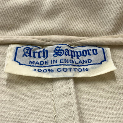 【中古品】【メンズ】 ARCH アーチ SAPPORO BRITISH WORK JACKET サッポロ ブリティッシュ ワーク ジャケット アウター 140-260716-sa-09-tei サイズ：L カラー：アイボリー 万代Net店