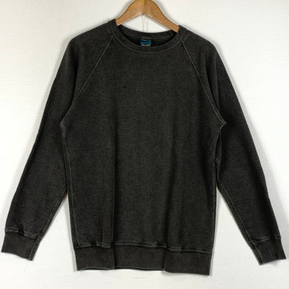 【中古品】【メンズ】 GOOD ON グッド オン CREW NECK SWEAT クルーネック ニット スウェット 長袖 トップス トレーナー 140-260716-sa-13-tei サイズ：M カラー：ブラック 万代Net店