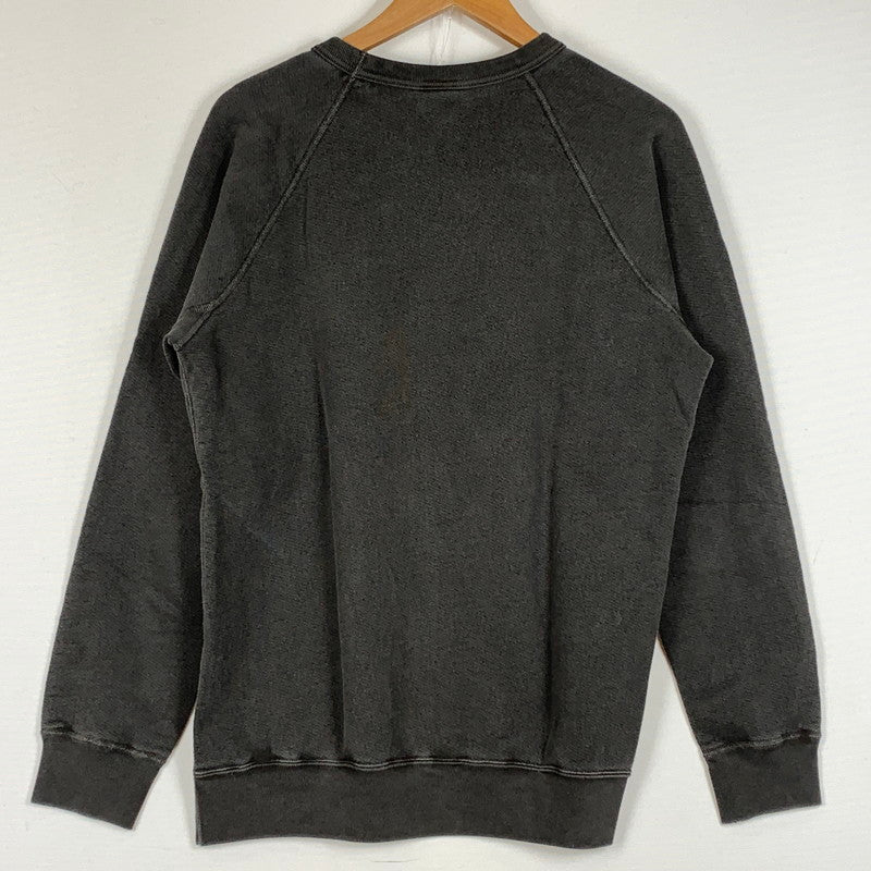 【中古品】【メンズ】 GOOD ON グッド オン CREW NECK SWEAT クルーネック ニット スウェット 長袖 トップス トレーナー 140-260716-sa-13-tei サイズ：M カラー：ブラック 万代Net店