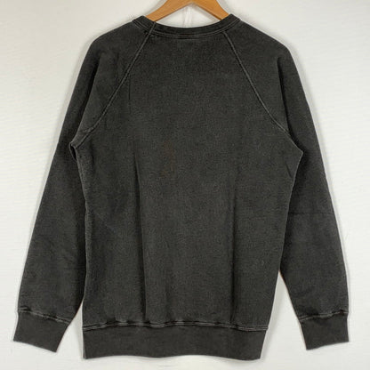 【中古品】【メンズ】 GOOD ON グッド オン CREW NECK SWEAT クルーネック ニット スウェット 長袖 トップス トレーナー 140-260716-sa-13-tei サイズ：M カラー：ブラック 万代Net店