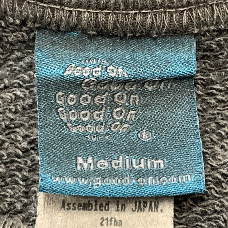 【中古品】【メンズ】 GOOD ON グッド オン CREW NECK SWEAT クルーネック ニット スウェット 長袖 トップス トレーナー 140-260716-sa-13-tei サイズ：M カラー：ブラック 万代Net店