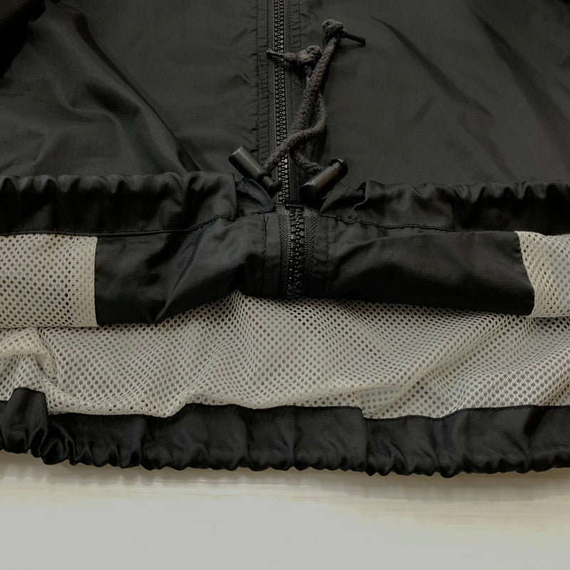 【中古品】【メンズ】 ADIDAS アディダス 80’s ~ 90’s NYLON ZIP JACKET 80～90年代 ナイロン ジップ ジャケット アウター 黒タグ 148-260716-sa-07-tei サイズ：L カラー：ブラック 万代Net店