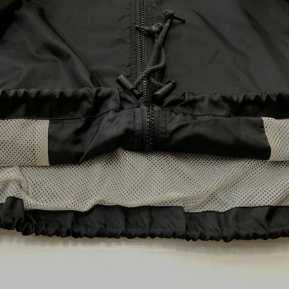 【中古品】【メンズ】 ADIDAS アディダス 80’s ~ 90’s NYLON ZIP JACKET 80～90年代 ナイロン ジップ ジャケット アウター 黒タグ 148-260716-sa-07-tei サイズ：L カラー：ブラック 万代Net店
