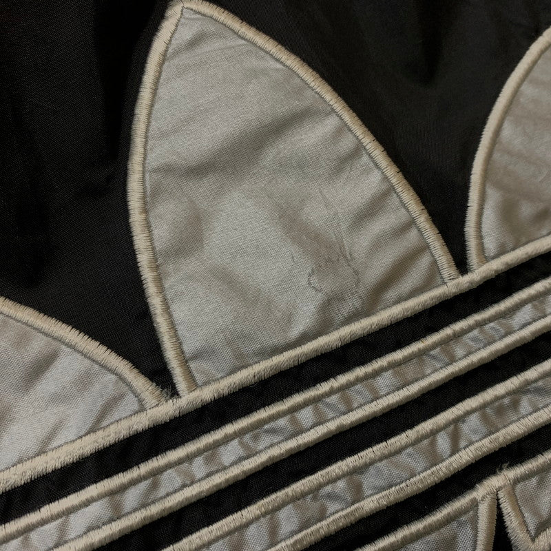 【中古品】【メンズ】 ADIDAS アディダス 80’s ~ 90’s NYLON ZIP JACKET 80～90年代 ナイロン ジップ ジャケット アウター 黒タグ 148-260716-sa-07-tei サイズ：L カラー：ブラック 万代Net店