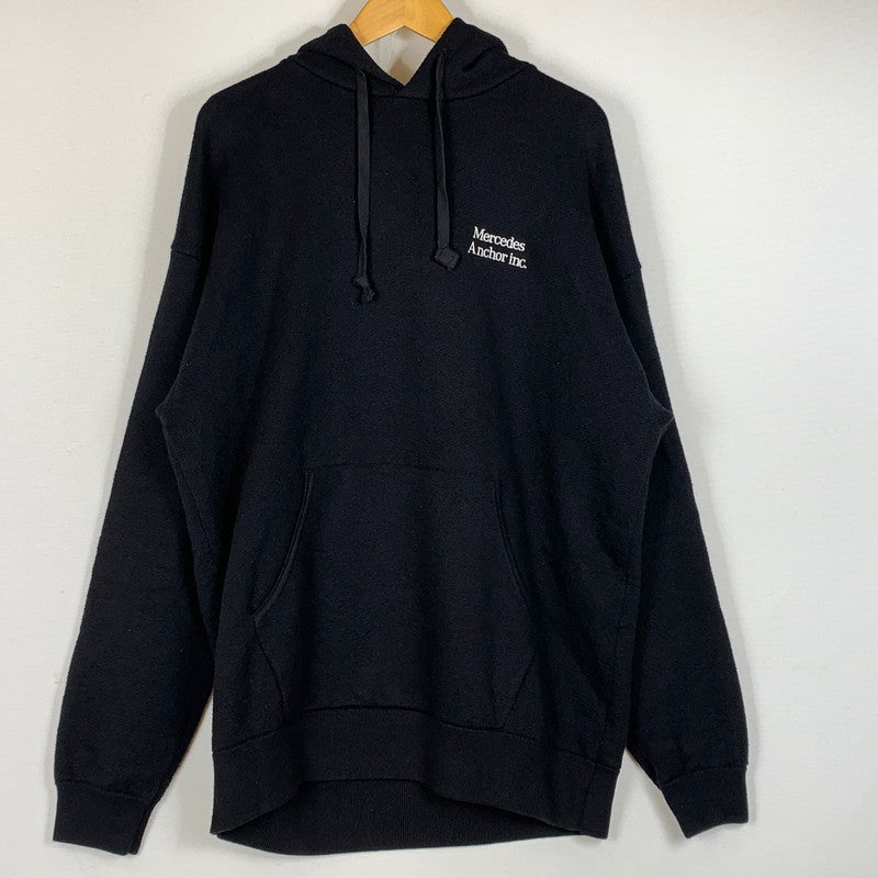 【中古品】【メンズ】 MERCEDES ANCHOR INC. メルセデスアンカーインク KNIT ニットパーカー 140-260716-sa-11-tei サイズ：L カラー：ブラック 万代Net店