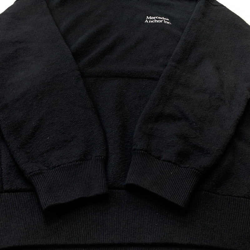【中古品】【メンズ】 MERCEDES ANCHOR INC. メルセデスアンカーインク KNIT ニットパーカー 140-260716-sa-11-tei サイズ：L カラー：ブラック 万代Net店