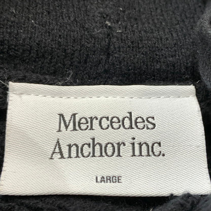 【中古品】【メンズ】 MERCEDES ANCHOR INC. メルセデスアンカーインク KNIT ニットパーカー 140-260716-sa-11-tei サイズ：L カラー：ブラック 万代Net店