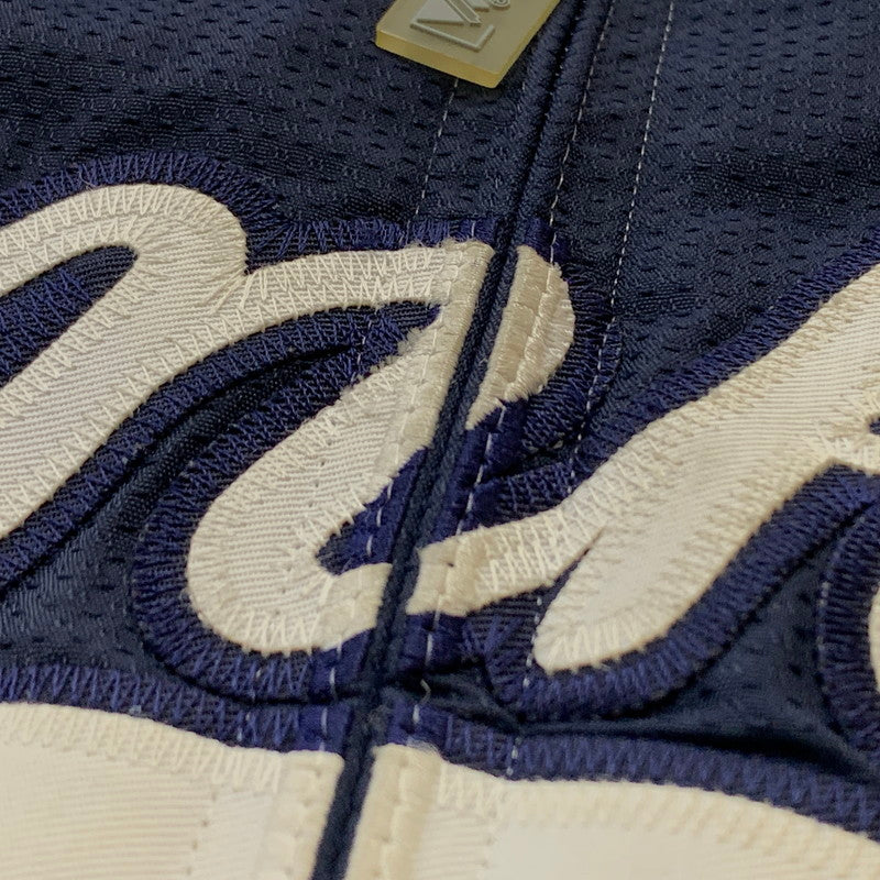 【中古品】【メンズ】 MAJESTIC マジェスティック YANKEES ZIP JACKET ヤンキース ジップ ジャケット アウター 145-260716-sa-08-tei サイズ：L カラー：ネイビー 万代Net店