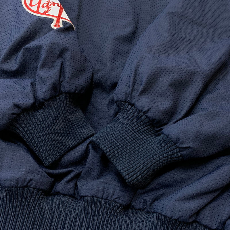 【中古品】【メンズ】 MAJESTIC マジェスティック YANKEES ZIP JACKET ヤンキース ジップ ジャケット アウター 145-260716-sa-08-tei サイズ：L カラー：ネイビー 万代Net店