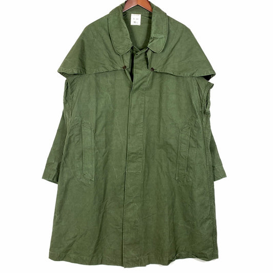 【現状渡し品】【メンズ】 L.CASSI エル カッシ 60's VINTAGE FROCK COAT FRENCH MILITARY 60年代 ヴィンテージ フロック コート フランス ミリタリー アウター 145-260716-sa-06-tei サイズ：96 カラー：グリーン 万代Net店