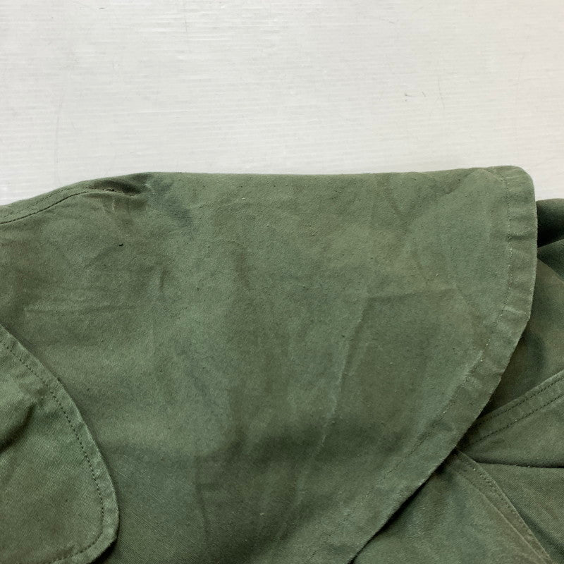 【現状渡し品】【メンズ】 L.CASSI エル カッシ 60's VINTAGE FROCK COAT FRENCH MILITARY 60年代 ヴィンテージ フロック コート フランス ミリタリー アウター 145-260716-sa-06-tei サイズ：96 カラー：グリーン 万代Net店