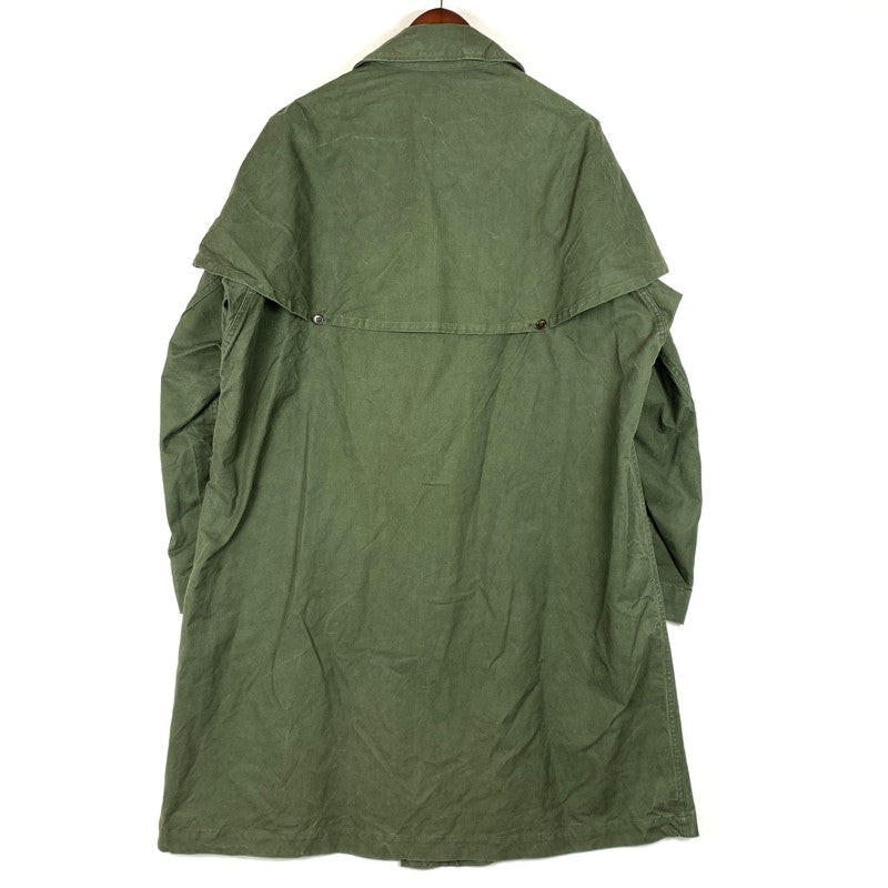 【現状渡し品】【メンズ】 L.CASSI エル カッシ 60's VINTAGE FROCK COAT FRENCH MILITARY 60年代 ヴィンテージ フロック コート フランス ミリタリー アウター 145-260716-sa-06-tei サイズ：96 カラー：グリーン 万代Net店