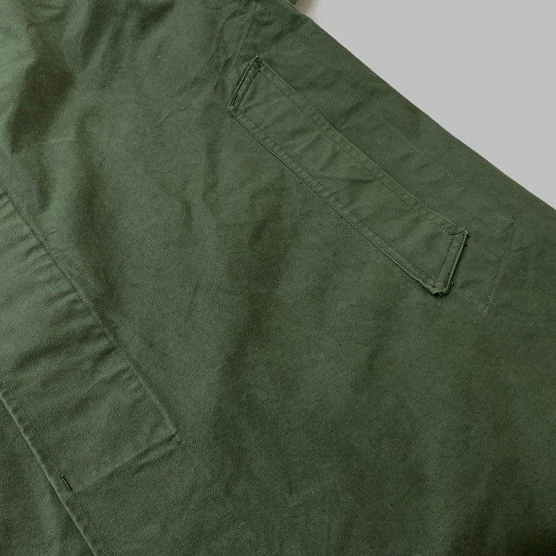 【現状渡し品】【メンズ】 L.CASSI エル カッシ 60's VINTAGE FROCK COAT FRENCH MILITARY 60年代 ヴィンテージ フロック コート フランス ミリタリー アウター 145-260716-sa-06-tei サイズ：96 カラー：グリーン 万代Net店