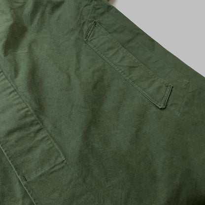 【現状渡し品】【メンズ】 L.CASSI エル カッシ 60's VINTAGE FROCK COAT FRENCH MILITARY 60年代 ヴィンテージ フロック コート フランス ミリタリー アウター 145-260716-sa-06-tei サイズ：96 カラー：グリーン 万代Net店