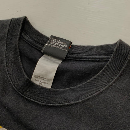 【現状渡し品】【メンズ】 HARLEY DAVIDSON ハーレー ダビッドソン EAGLE TEE イーグル Tシャツ 半袖 トップス 145-260716-sa-14-tei サイズ：2XL カラー：ブラック 万代Net店