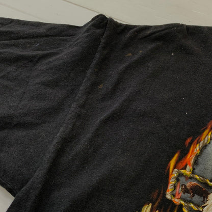 【現状渡し品】【メンズ】 HARLEY DAVIDSON ハーレー ダビッドソン EAGLE TEE イーグル Tシャツ 半袖 トップス 145-260716-sa-14-tei サイズ：2XL カラー：ブラック 万代Net店